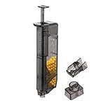 Lancer Tactical Airsoft Speed Loader 6mm BBS Pellet 100 Rounds Capacity Airsoft Magazine Quick Loader with Adapter (1, Black)