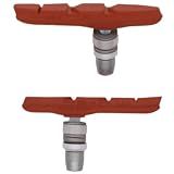Kool Stop Brake PAD THINLINE Threaded Salmon , 71.8 mm