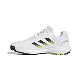 adidas Golf Men's Traxion Response SL Sneaker, FTWR White/core Black/Lucid Lemon, 12