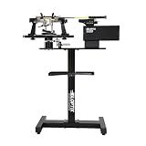 GLOPTIX GT-E600 Electronic Tennis Racket Stringing Machine Digital Desktop Progression String Tools, with Tools and Accessories