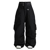 GSOU SNOW Women Men Ski Pants Snowboard Pants Super Baggy Snowboarding Loose Snow sport Insulation Waterproof