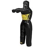 Combat Sports Legged Grappling Dummy – 35 to 140 lb Nylon Training Partner for MMA, Jiu-Jitsu, Wrestling, Takedowns, Throws, Submissions & Striking (Original, 35 lbs)
