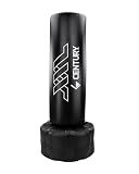 Century Wavemaster XXL Freestanding Punching Bag with Base for Boxing, Kickboxing, and Martial Arts Training, Black