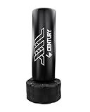 Century Wavemaster XXL Freestanding Punching Bag with Base for Boxing, Kickboxing, and Martial Arts Training, Black