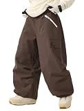 GSOU SNOW Baggy Snowboard Pants Womens Mens Snow Pants Ski Pants