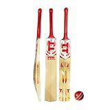 Titan English Willow Divine Cricket Bat – Full Size Short Handle – Lightweight & Handcrafted for Power and Control – Ideal for Club & League Play - Free Hard Leather Ball