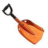 Crescent Moon Collapsible Snow Shovel for Car & Adventures - Portable Avalanche Shovel, Multi-Use Design for Camping, Emergencies, Backcountry Backpack Adventures, ATVs, Snowmobiles & Ice Fishing