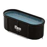 The Long Pod - Extra-Large Portable Ice Bath Tub for Recovery & Wellness - Collapsible Design with Thermal Lid - Full-Body Stretch-Out Soaks - Water Chiller Compatible - 126 Gallons - The Pod Company