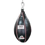 Amber Fight Gear Maize Ball Slip Ball for Boxing Kickboxing Muay Filled with Hanging Chain 5” x 9"