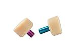 Antik Gumball Toe Stop - Natural - Long Stem (30mm), 75A - Pair