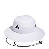 adidas Golf Standard Mens Wide Brim Hat, White, OSFM