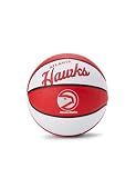 WILSON NBA Team Retro Mini Basketball - Atlanta Hawks