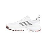 adidas Men's Tech Response Spikeless 3.0 Golf Shoes, Footwear White/Core Black/Grey Two, 10