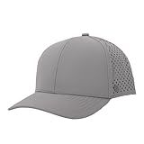 ANKOR Performance Hat - Water Resistant UPF 50 Lightweight Men’s Baseball Cap | Men’s Hat for Workout, Outdoor, Beach, Sports (Gray)