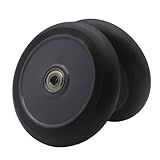 2Pcs 110mm Scooter Wheels - 110mm Pro Kick Scooter Wheels Replacement Pair-Plastic Core for Razor Fuzion Scooters (Gray)