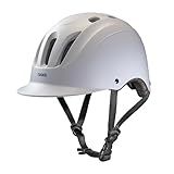 Troxel Sport 2.0 Injection Molded Horse Riding Helmet, Lightweight Adjustable Design, Safety Horseback Riding Gear, Medium (7-7-1/4), White