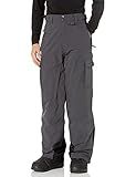 Arctix Men's Mountain Premium Snowboard Cargo Pants, Charcoal, Medium/34" Inseam