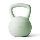 YOTTOY Soft Kettlebell,Kettlebell Anti-Slip Grip Weight for Home Workouts, Kettlebells Set Strength and Safety Guaranteed (Green, 10 LB)