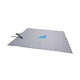 TRANGO Cord Trapper - Lightweight Rope Tarp, Gray, 4 x 5ft