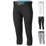 Easton | ZONE 2 Fastpitch Softball Pants | Adult Small | Black