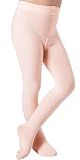 DIPUG Ballet Tights for Girls Dance Tights Toddler Thick Soft Footed Kids Pink Stockings Size 3t 4t 5t, 1 Pack