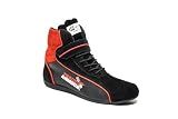 TRACK ARMOUR] SFI 3.3/5 Auto Racing Shoes Black (Black, US Footwear Size System, Adult, Men, Numeric, Medium, 11)
