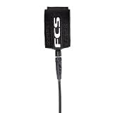 FCS All Round Everyday Classic Surfboard Leash - Black - 6'