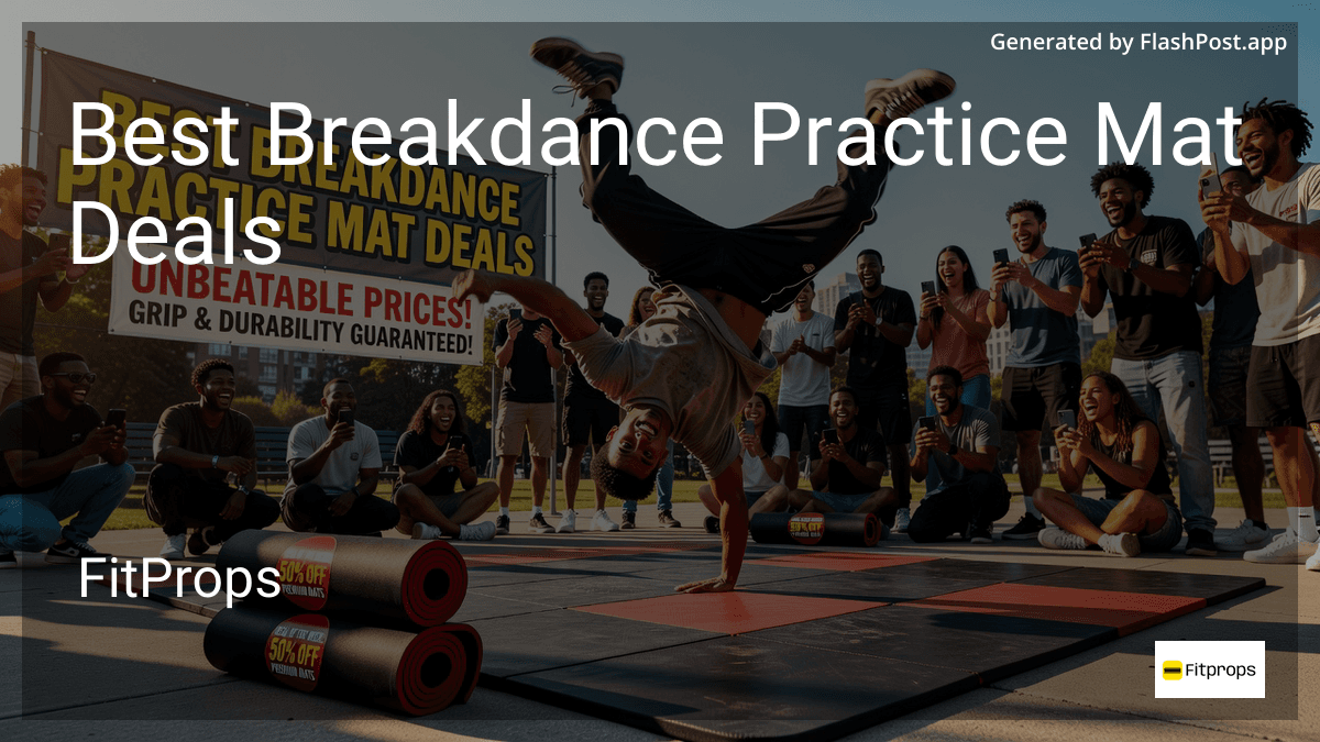 6 Best Breakdance Practice Mat Deals in July 2026