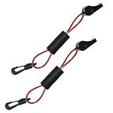 2 Pack Boat Whistle with Lanyard,Safety Boat Whistle,Coast Guard-Certified Floating Device for Marine,Camping,Hiking, Hunting, Fishing, Survival, Rescue, and Ski Signaling Accessories