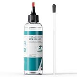 Treadmill Belt Lubricant, 100% Silicone Treadmill Lube High-Temperature Resistant Stable Lubricant, with Application Tubes and Precision Screw Caps 500cs, 4.2 Ounce