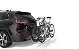 PacificCrest Bike Rack for Car & SUV - 2'' Hitch or Trucks/RV | 160lb Heavy-Duty Car Bike Rack, E-Bike & Fat Tire Ready (5'') | Foldable, Tilt-Away, Anti-Rattle Lock, No Extra Tools Needed