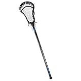CAKLOR Lacrosse Complete Attack/Midfield Stick with Shaft & Head Mens-1 Stick,Black and White Soft net…