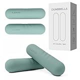 FFLLOOWW 2.2 lb Dumbbells for Training, Exercise & Home Workouts – Yoga, Pilates, Sculpting, Toning & Strength (Set of 2)