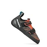 SCARPA Men's Reflex VS Beginner Rock Climbing Shoes for Gym & Sport Climbing - Tonic/Black - 10-10.5