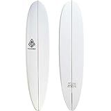Paragon Surfboards 8'0" Fiberglass Surf Board for Adults, Kids & Beginners - Longboard Surfboard with Single Fin, Gloss Finish - Durable, Fun & Stable Tabla de Surf for All Ages Up to 250lbs