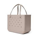 BOGG BAG Original Large Tote – 19” x 14” x 9” – Durable, Washable, Tip-proof – Beach, Pool, Boat, Work, Sports (Mushroom)
