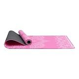SINT Yoga Mat - Premium 6mm Print Reversible Extra Thick and Large Non Slip Exercise & Fitness Mat for All Types of Yoga, Pilates & Floor Workouts (72" x 24" x 6mm Thick) Mandala Bloom