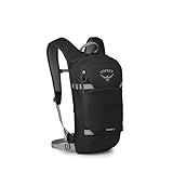 Osprey Glade 12-Ski and Snowboard Hydration Pack-Cold-Weather Winter Backpack with 2.5L Water Reservoir, Diagonal Ski Carry, Snowboard Carry and Insulated Harness, Black
