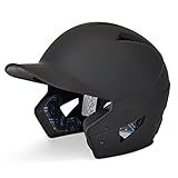CHAMPRO mens Gamer with Matte Finish HX Batting Helmet, BLACK, Large US