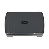The Step Mini Aerobic Stepper for Home Gym - Black