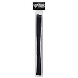 Black Skateboard Rails Old School Plastic with Mounting Screws by Black Diamond