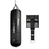 Everlast Elite 2 Heavy Bag Wood Beam Punching Hanger | Home Training | 70lb