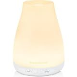 InnoGear Essential Oil Diffuser Ultrasonic Diffusers for Home, Basic White