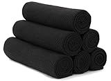 S&T INC. Microfiber Gym Towels, Yoga Towel for Home and Gym Bag, 16 Inch x 27 Inch, 6 Pack