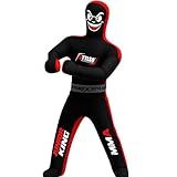 Un-Filled Wrestling Dummy for Kids – Youth Grappling Dummies BJJ, MMA, Jiu Jitsu & Judo Training Partner – Durable Martial Arts Practice Buddy (Black, 4ft / 48 Inches)
