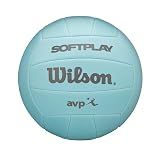 WILSON AVP Soft Play Volleyball - Official Size, Blue
