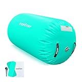 VOFiTNY Back Handspring Trainer 2.6ft L x 1.55ft D Gymnastics Roller For Tumbling Home Recreation Spot Barrel Do Not Include Pump