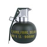 Disratw Airsoft Grenade M67 Toy Plastic CS Hand Grenade Model Tactical Gear Accessories for Army Fans Cosplay Props CS Game for Age 14+ (No Function)