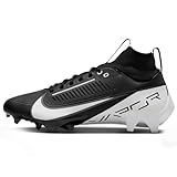 Nike Vapor Edge Pro 360 2 Men's Football Cleats (DA5456-001,Black/White-Black) Size 9