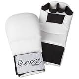 PROFORCE Gladiator Karate Sparring Gloves - White - Large